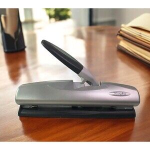 Swingline ACCO Light Touch High 20 Sheet Capacity 2 or 3 Hole Paper Punch #74030